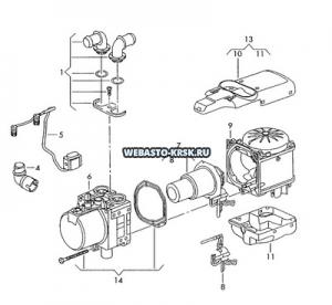 ����������� ������� ��������� ��� Thermo Top Vevo Diesel