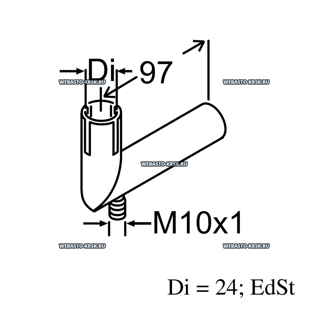 ������ 90� �� ������ �� ������ d=24�� (������) | �������: 91564B